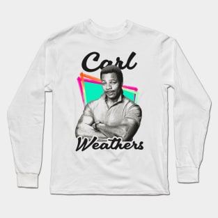 Carl Weathers vintage Long Sleeve T-Shirt